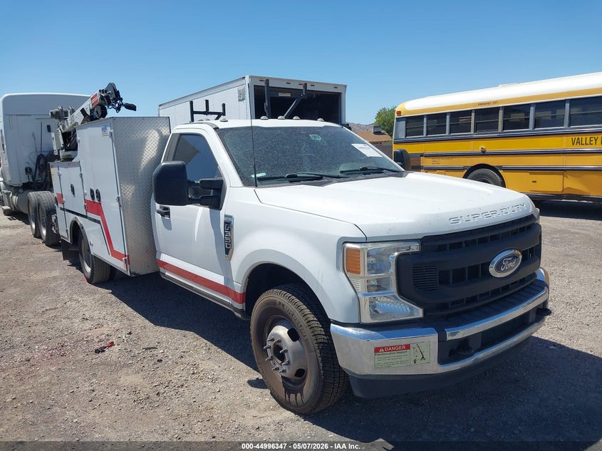2021 Ford F-350 VIN 1FDRF3G61MEE17505 IAAI salvage auction — NORMAL WEAR, Clear (Arizona), sold $9,900 on 2026-07-29 (photo 1)