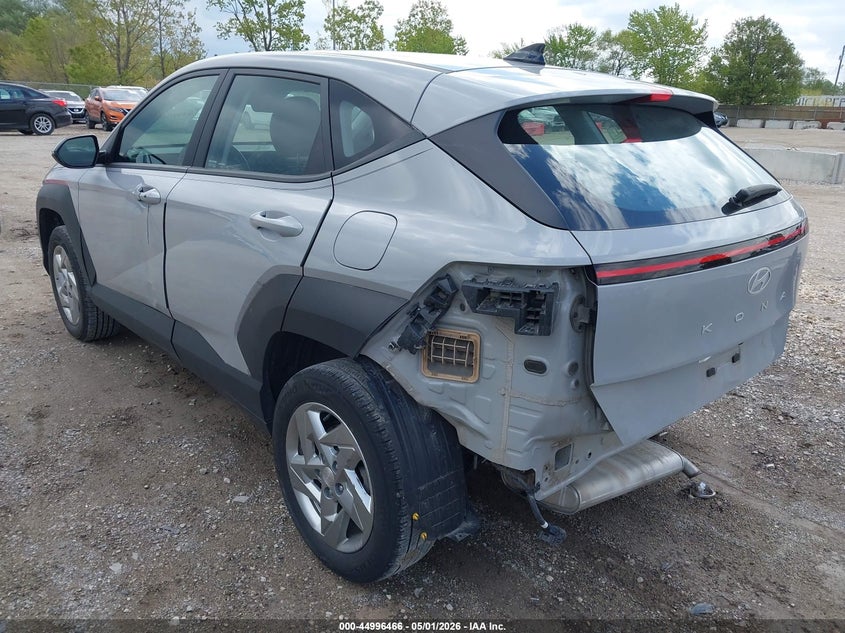 2024 Hyundai Kona VIN KM8HACAB9RU143984 IAAI salvage auction — REAR END, Salvage (Illinois), sold $7,200 on 2026-07-28 (photo 3)