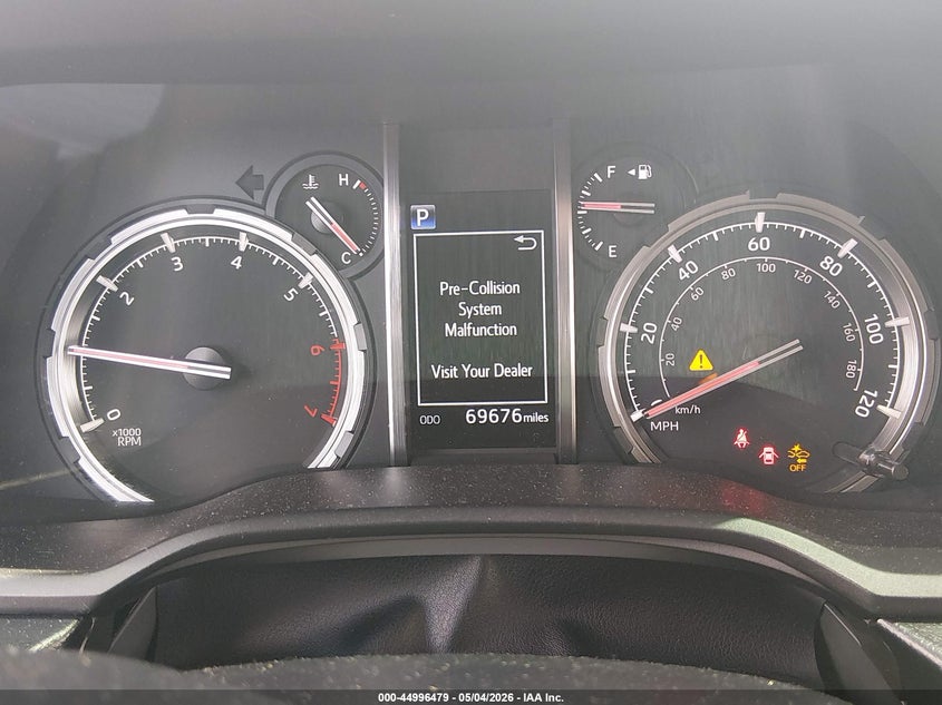 2020 Toyota 4runner VIN JTEBU5JR4L5740077 IAAI salvage auction — FRONT END, Original (Texas), sold $17,700 on 2026-07-15 (photo 7)