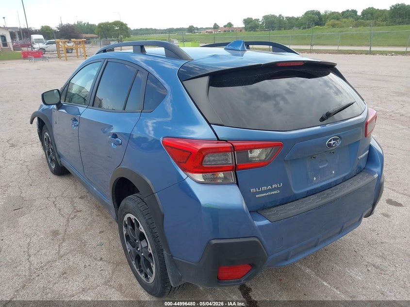 2021 Subaru Xv VIN JF2GTAPC3MH666371 IAAI salvage auction — FRONT END, Salvage (Illinois), sold $2,800 on 2026-07-22 (photo 3)