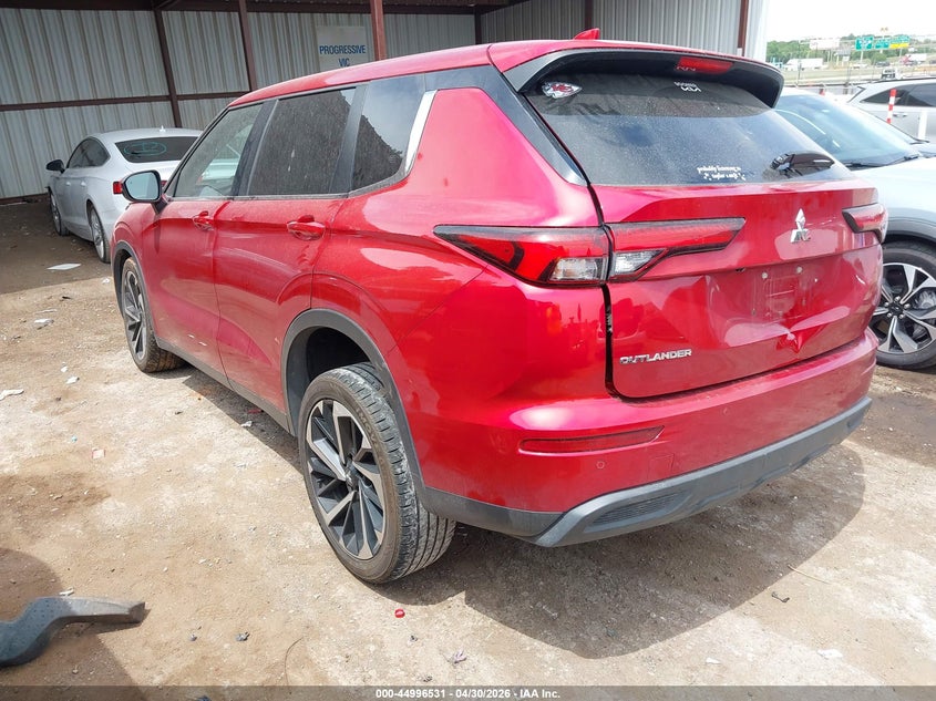 2022 Mitsubishi Outlander VIN JA4J4TA84NZ035040 IAAI salvage auction — SIDE, Clear (Oklahoma), sold $5,500 on 2026-07-10 (photo 3)