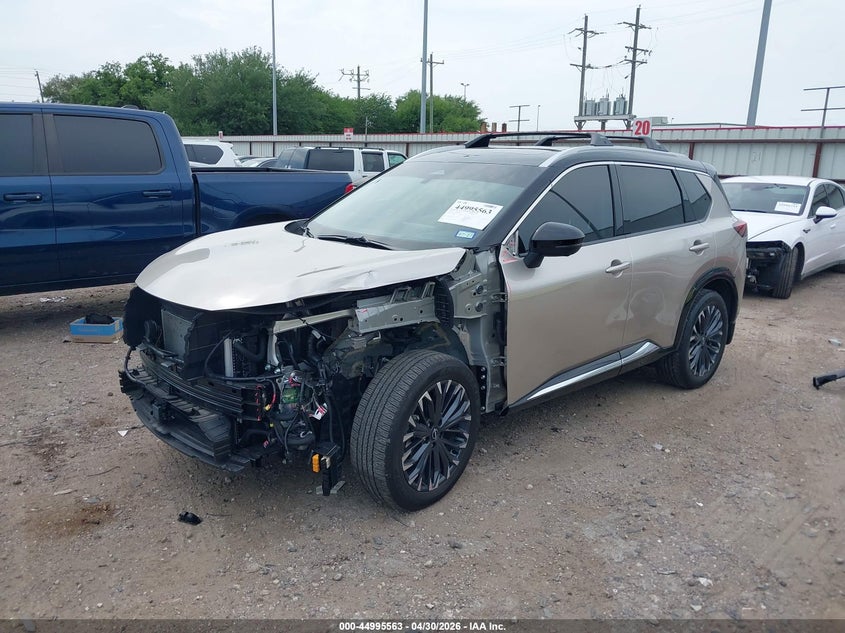 2025 Nissan Rogue VIN JN8BT3DD7SW305742 IAAI salvage auction — FRONT END, Original (Texas), sold $12,400 on 2026-07-09 (photo 2)