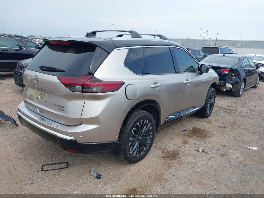 2025 Nissan Rogue VIN JN8BT3DD7SW305742 IAAI salvage auction — FRONT END, Original (Texas), sold $12,400 on 2026-07-09 (photo 4)