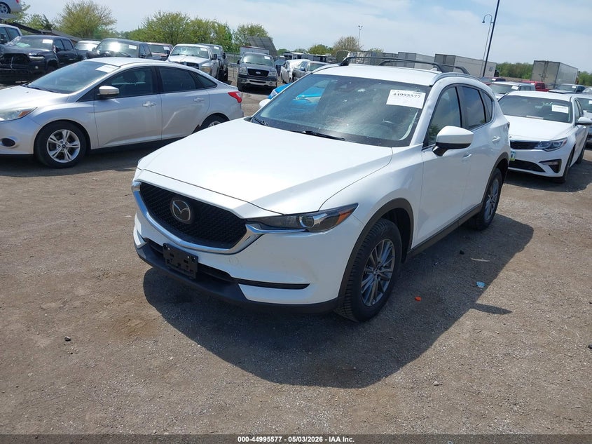 2021 Mazda Cx-5 VIN JM3KFBCM9M0441592 IAAI salvage auction — HAIL, Wait Title, sold $9,250 on 2026-07-20 (photo 2)