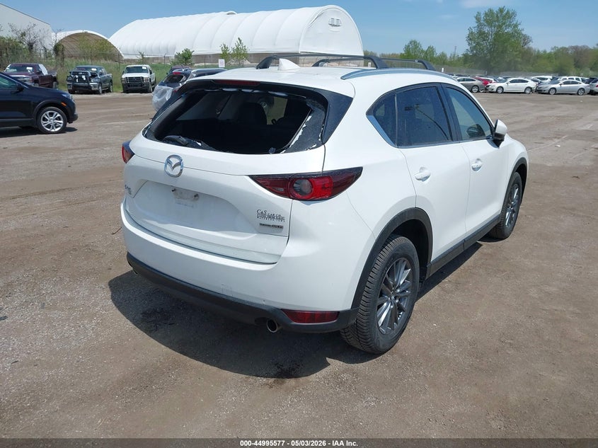 2021 Mazda Cx-5 VIN JM3KFBCM9M0441592 IAAI salvage auction — HAIL, Wait Title, sold $9,250 on 2026-07-20 (photo 4)