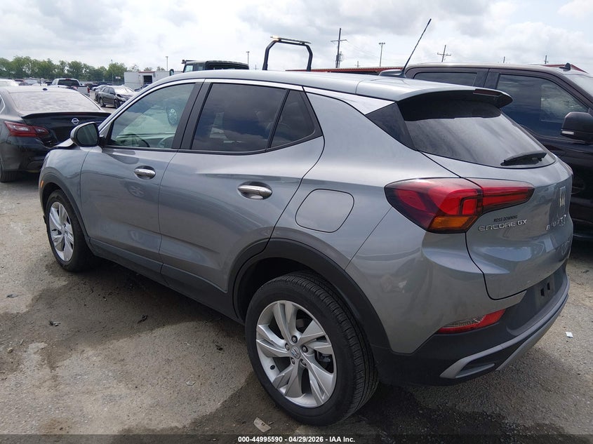 2025 Buick Encore gx VIN KL4AMBSL3SB035189 IAAI salvage auction — FRONT END, Salvage (Louisiana), sold $3,925 on 2026-07-07 (photo 3)