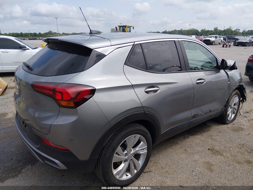 2025 Buick Encore gx VIN KL4AMBSL3SB035189 IAAI salvage auction — FRONT END, Salvage (Louisiana), sold $3,925 on 2026-07-07 (photo 4)