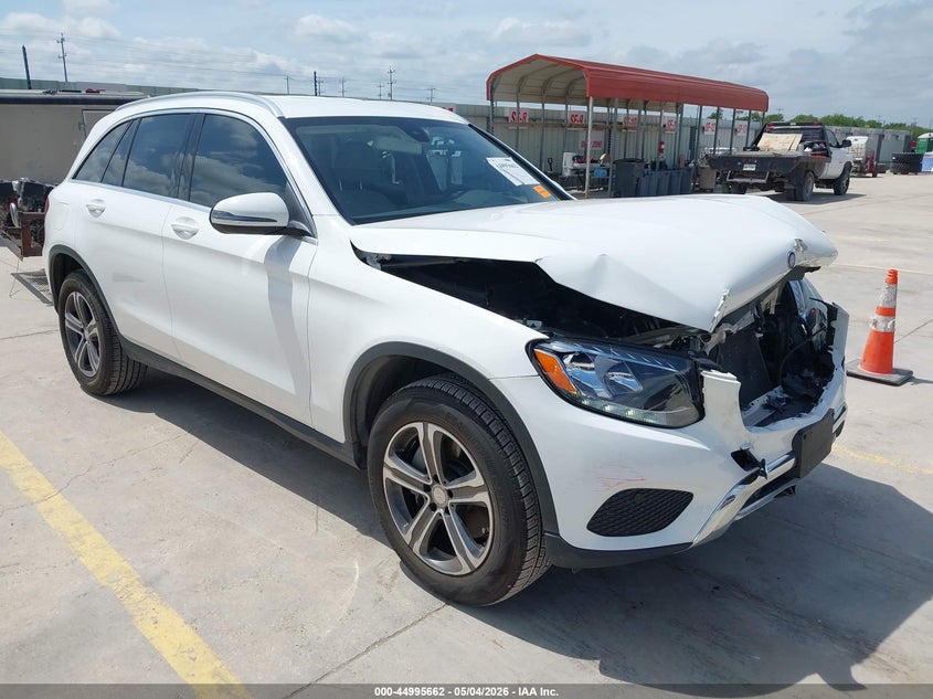 2017 Mercedes-benz Glc VIN WDC0G4JB9HF165129 IAAI salvage auction — FRONT END, Original (Texas), sold $6,650 on 2026-07-06 (photo 1)