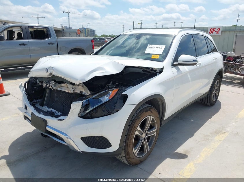 2017 Mercedes-benz Glc VIN WDC0G4JB9HF165129 IAAI salvage auction — FRONT END, Original (Texas), sold $6,650 on 2026-07-06 (photo 2)