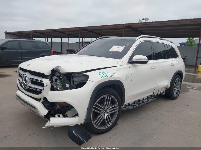 2020 Mercedes-benz Gls-klasse VIN 4JGFF5KE2LA206462 IAAI salvage auction — LEFT SIDE, Original (Texas), sold $24,050 on 2026-07-15 (photo 2)