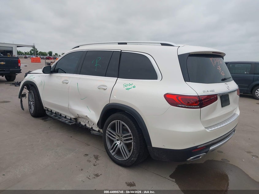 2020 Mercedes-benz Gls-klasse VIN 4JGFF5KE2LA206462 IAAI salvage auction — LEFT SIDE, Original (Texas), sold $24,050 on 2026-07-15 (photo 3)