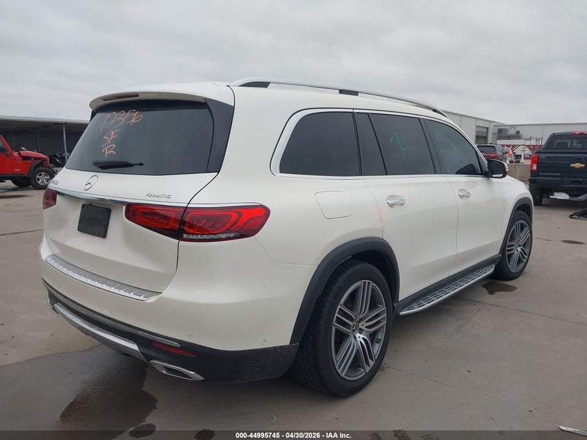 2020 Mercedes-benz Gls-klasse VIN 4JGFF5KE2LA206462 IAAI salvage auction — LEFT SIDE, Original (Texas), sold $24,050 on 2026-07-15 (photo 4)