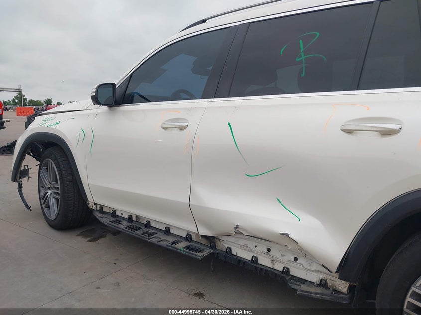 2020 Mercedes-benz Gls-klasse VIN 4JGFF5KE2LA206462 IAAI salvage auction — LEFT SIDE, Original (Texas), sold $24,050 on 2026-07-15 (photo 6)