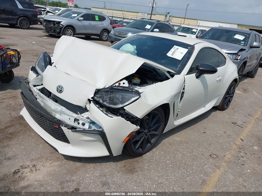 2026 Toyota Gr 86 VIN JF1ZNBE18T8075112 IAAI salvage auction — FRONT END, Salvage (Texas), sold $3,850 on 2026-07-22 (photo 2)
