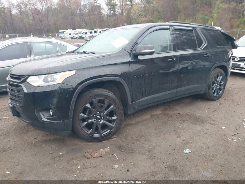 2021 Chevrolet Traverse VIN 1GNEVJKW0MJ240025 IAAI salvage auction — REAR END, Salvage (Massachusetts), sold $3,550 on 2026-07-19 (photo 2)