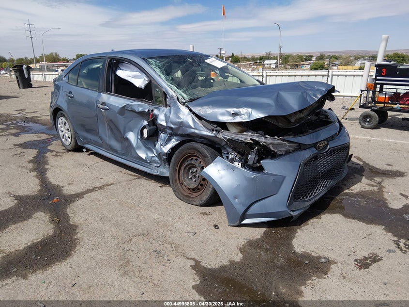 2021 Toyota Corolla VIN JTDDPMAE2MJ153381 IAAI salvage auction — FRONT END, Salvage (New Mexico), sold $1,975 on 2026-07-13 (photo 1)