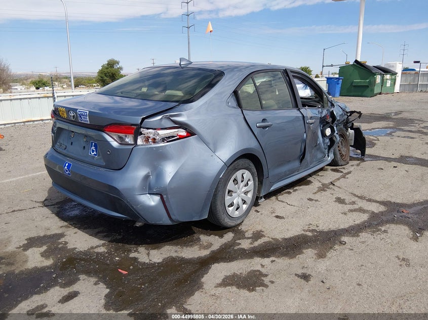 2021 Toyota Corolla VIN JTDDPMAE2MJ153381 IAAI salvage auction — FRONT END, Salvage (New Mexico), sold $1,975 on 2026-07-13 (photo 4)