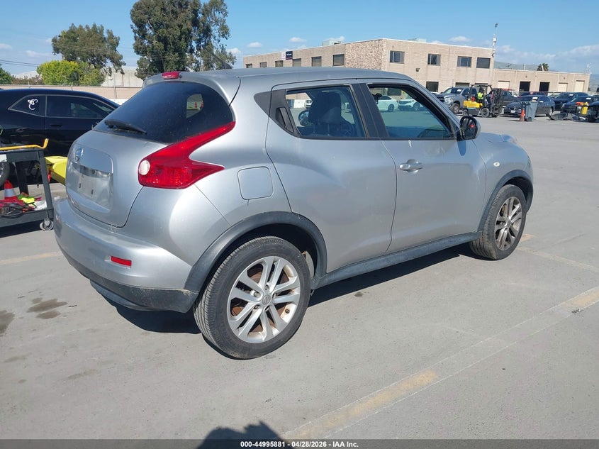 2011 Nissan Juke VIN JN8AF5MR4BT020461 IAAI salvage auction — NORMAL WEAR, Clear - Dealer Only (California), sold $775 on 2026-07-06 (photo 4)
