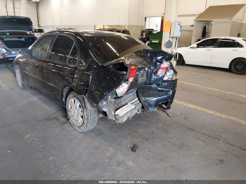 2004 Honda Civic VIN JHMES16594S000807 IAAI salvage auction — REAR END, Salvage (Oregon), sold $325 on 2026-07-30 (photo 3)