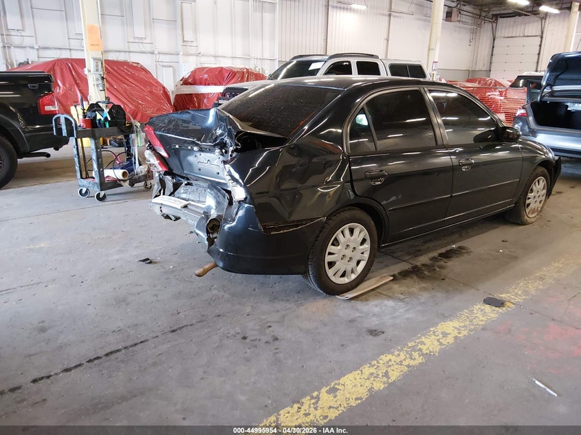2004 Honda Civic VIN JHMES16594S000807 IAAI salvage auction — REAR END, Salvage (Oregon), sold $325 on 2026-07-30 (photo 4)