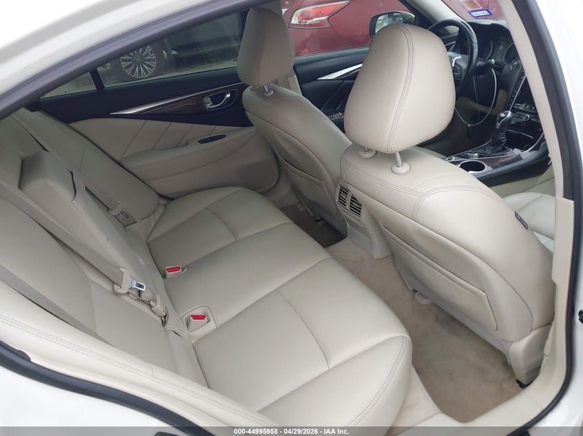 2018 Infiniti Q50 VIN JN1EV7AP8JM367074 IAAI salvage auction — REAR END, Original (Texas), sold $2,350 on 2026-07-07 (photo 8)