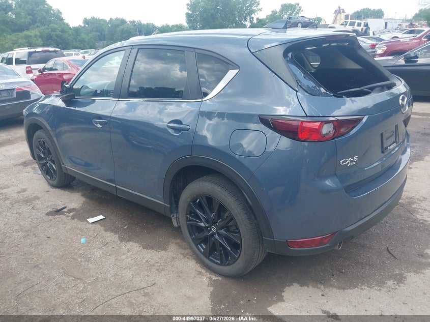 2021 Mazda Cx-5 VIN JM3KFBCM6M0401888 IAAI salvage auction — HAIL, Salvage Title, sold $8,825 on 2026-07-29 (photo 3)