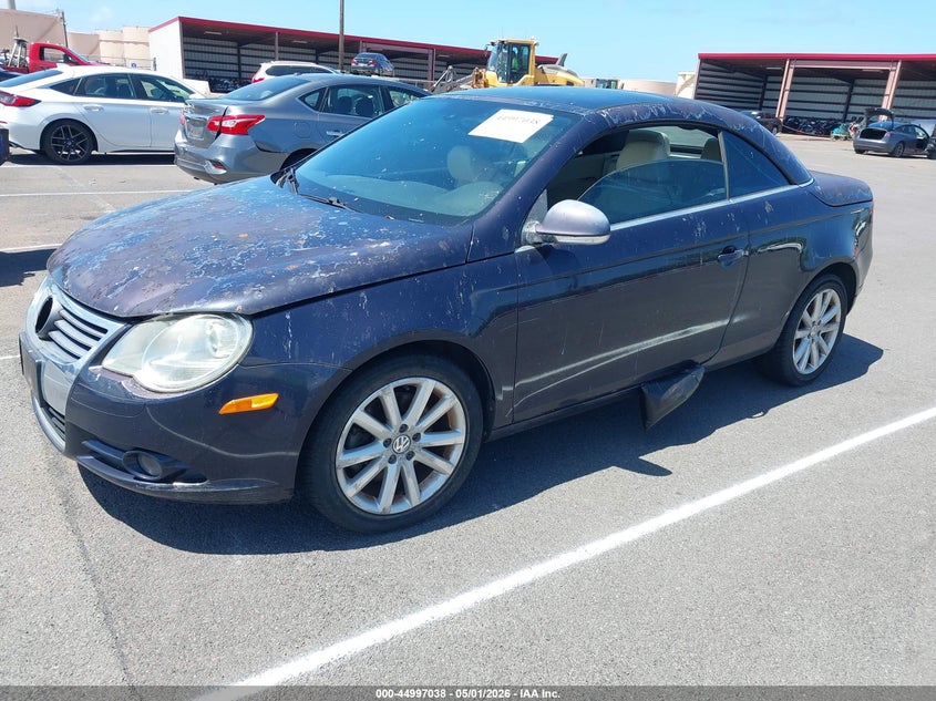 2007 Volkswagen Eos VIN WVWFA71F77V004594 IAAI salvage auction — WATER/FLOOD, Bill Of Sale (Hawaii), sold $75 on 2026-08-18 (photo 2)
