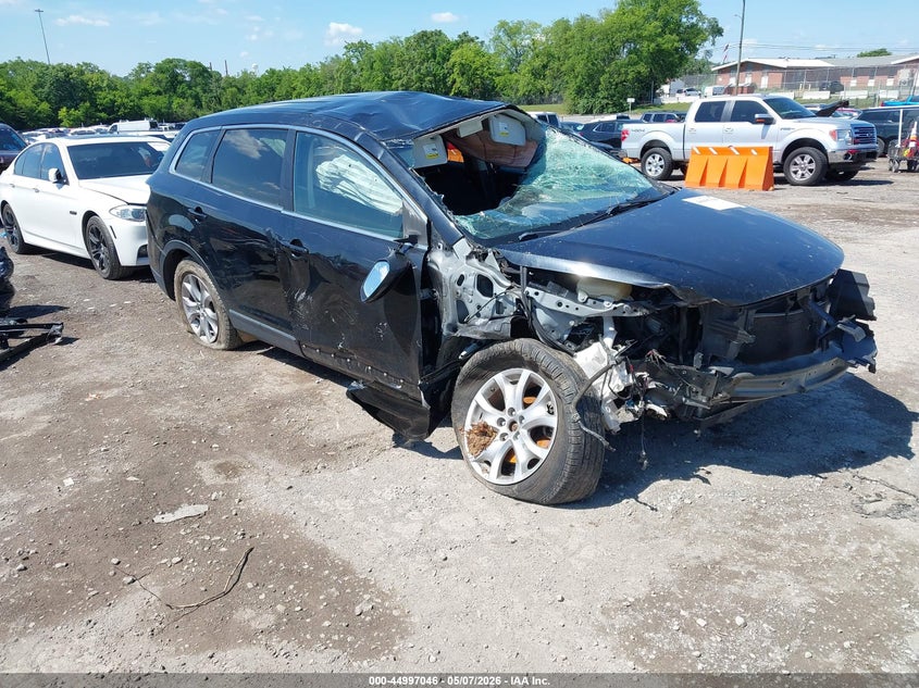 2015 Mazda Cx-9 VIN JM3TB2BA6F0463401 IAAI salvage auction — ROLLOVER, Clear (Tennessee), sold $25 on 2026-07-30 (photo 1)