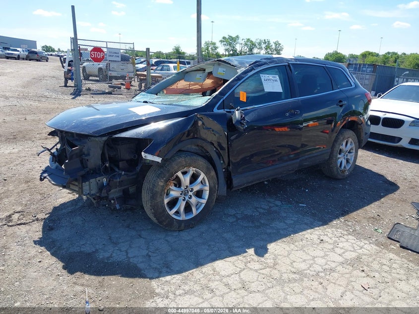 2015 Mazda Cx-9 VIN JM3TB2BA6F0463401 IAAI salvage auction — ROLLOVER, Clear (Tennessee), sold $25 on 2026-07-30 (photo 2)