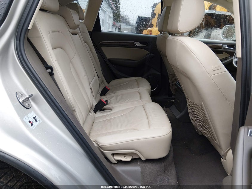 2017 Audi Q5 VIN WA1L2AFP3HA010992 IAAI salvage auction — STORM DAMAGE, Salvage Title, sold $4,825 on 2026-07-20 (photo 8)