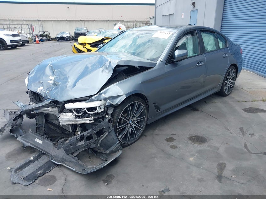 2018 BMW 5er VIN WBAJE5C50JWA96835 IAAI salvage auction — FRONT END, Salvage Title, sold $5,050 on 2026-07-15 (photo 2)