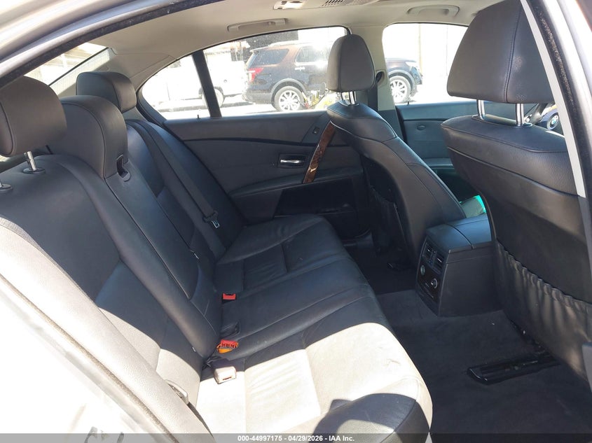 2007 BMW 5er VIN WBANE73547CM46584 IAAI salvage auction — FRONT END, Salvage (California), sold $750 on 2026-08-03 (photo 8)