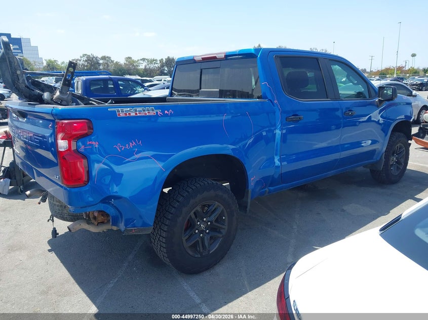 2022 Chevrolet Silverado VIN 3GCUDFEL4NG661013 IAAI salvage auction — FRONT END, Salvage (California), sold $8,600 on 2026-07-30 (photo 4)