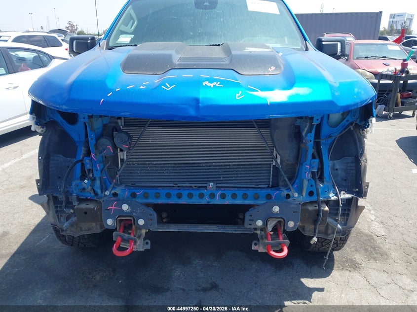 2022 Chevrolet Silverado VIN 3GCUDFEL4NG661013 IAAI salvage auction — FRONT END, Salvage (California), sold $8,600 on 2026-07-30 (photo 6)