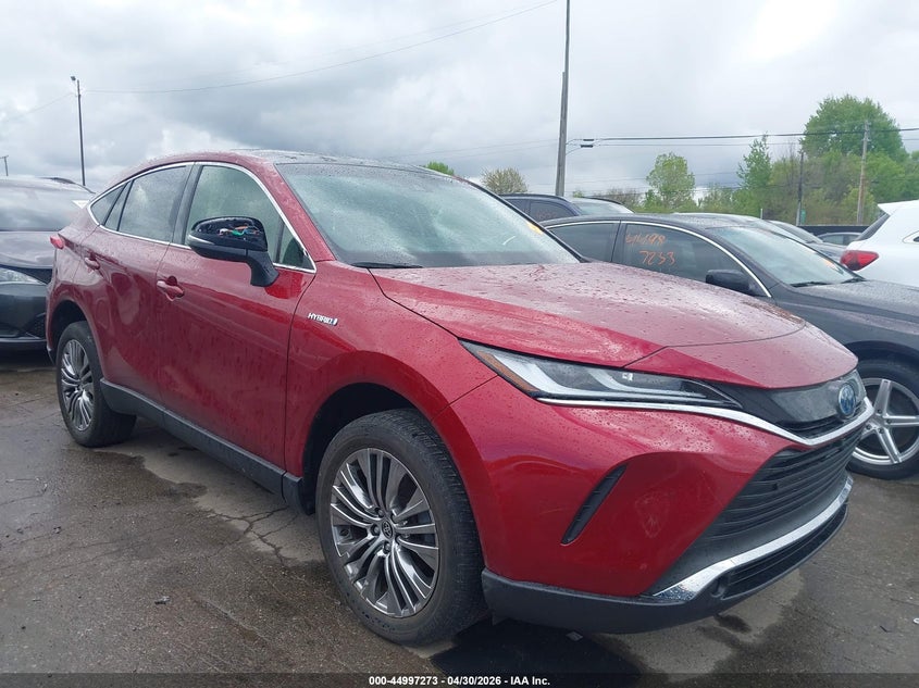 2021 Toyota Venza VIN JTEAAAAH8MJ011710 IAAI salvage auction — HAIL, Salvage (Ohio), sold $13,500 on 2026-07-28 (photo 1)