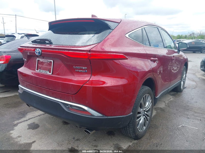 2021 Toyota Venza VIN JTEAAAAH8MJ011710 IAAI salvage auction — HAIL, Salvage (Ohio), sold $13,500 on 2026-07-28 (photo 4)