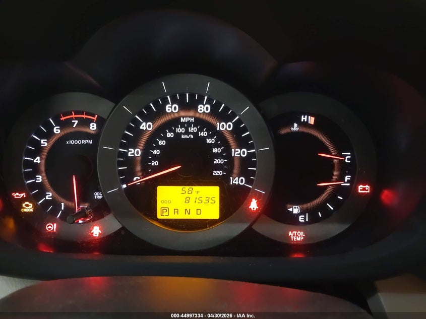 2012 Toyota Rav 4 VIN JTMBF4DV4C5052811 IAAI salvage auction — FRONT END, Salvage Title, sold $3,450 on 2026-07-21 (photo 7)