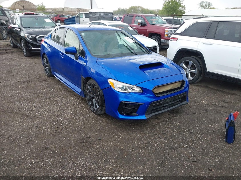2020 Subaru Wrx VIN JF1VA1A61L9808567 IAAI salvage auction — REAR END, Salvage (Iowa), sold $6,750 on 2026-07-06 (photo 1)