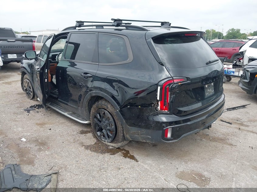 2025 Kia Telluride VIN 5XYP5DGC5SG627376 IAAI salvage auction — FRONT END, Salvage Title, sold $6,450 on 2026-07-08 (photo 3)