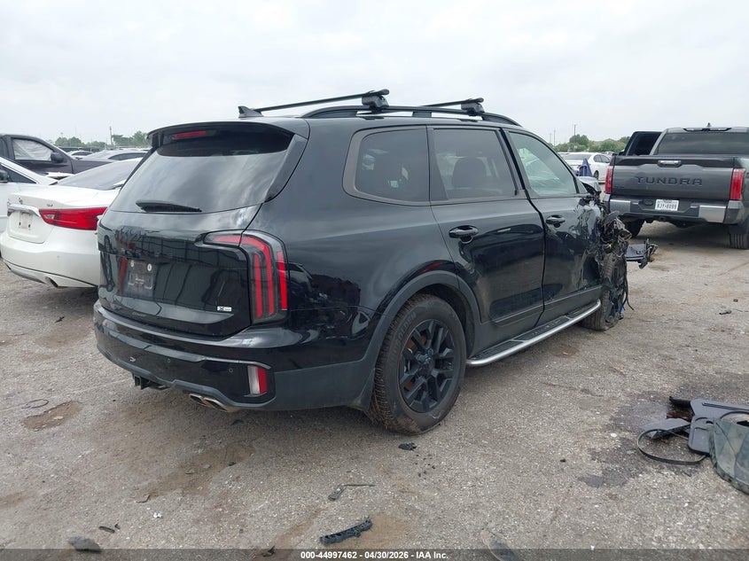 2025 Kia Telluride VIN 5XYP5DGC5SG627376 IAAI salvage auction — FRONT END, Salvage Title, sold $6,450 on 2026-07-08 (photo 4)