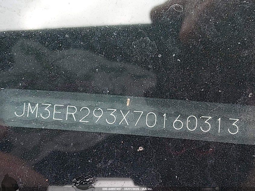 2007 Mazda Cx-7 VIN JM3ER293X70160313 IAAI salvage auction — NORMAL WEAR, Salvage (Texas), sold $25 on 2026-07-29 (photo 9)