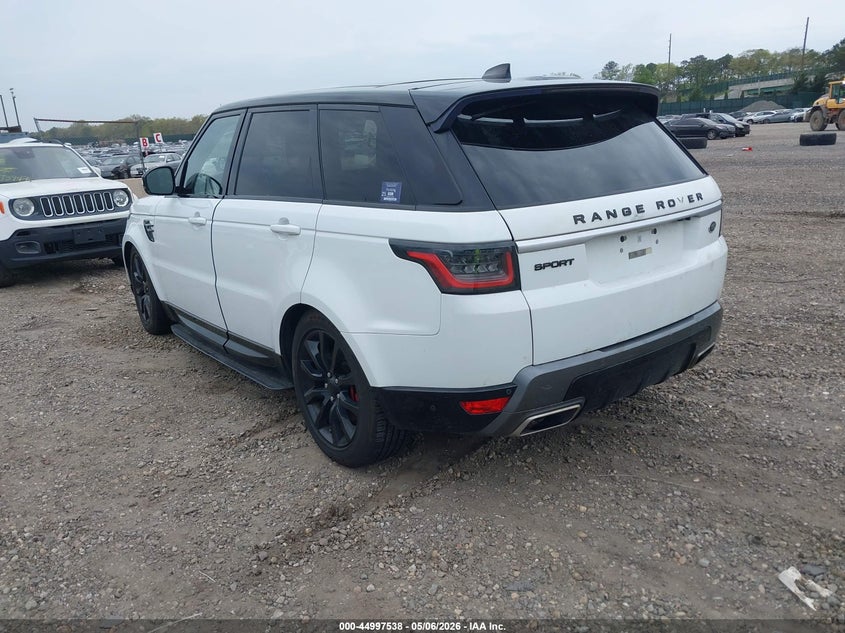 2018 Land rover Range rover sport VIN SALWR2RV2JA410314 IAAI salvage auction — FRONT END, Wait Title, sold $9,950 on 2026-08-18 (photo 3)