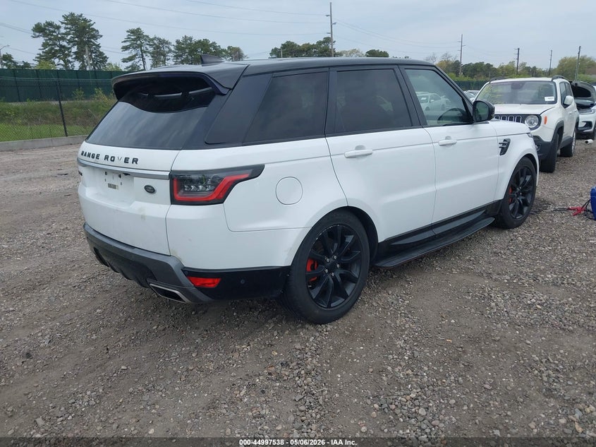 2018 Land rover Range rover sport VIN SALWR2RV2JA410314 IAAI salvage auction — FRONT END, Wait Title, sold $9,950 on 2026-08-18 (photo 4)