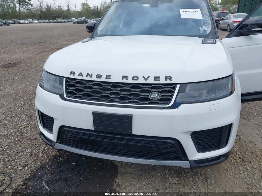 2018 Land rover Range rover sport VIN SALWR2RV2JA410314 IAAI salvage auction — FRONT END, Wait Title, sold $9,950 on 2026-08-18 (photo 6)