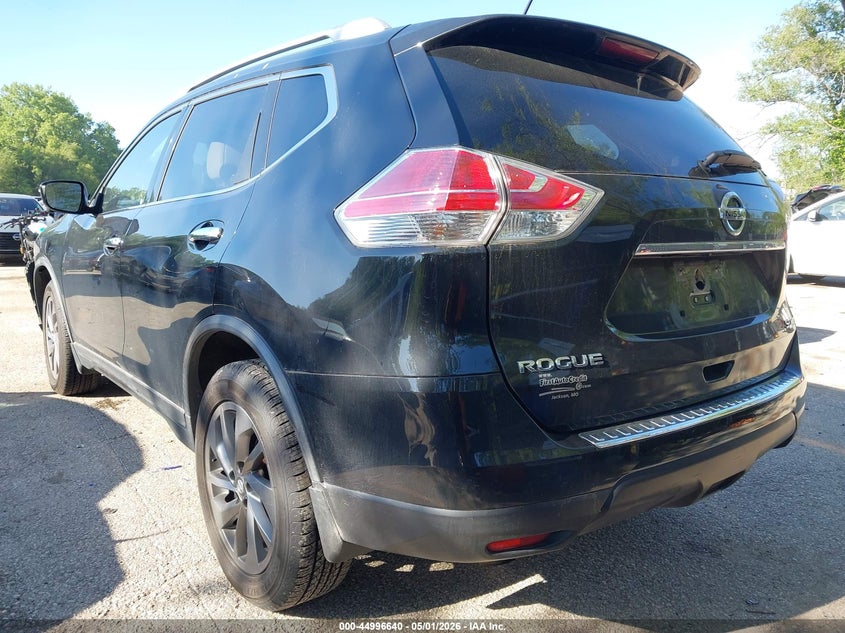 2016 Nissan Rogue VIN JN8AT2MV2GW131178 IAAI salvage auction — FRONT END, Salvage (Missouri), sold $1,400 on 2026-07-08 (photo 3)