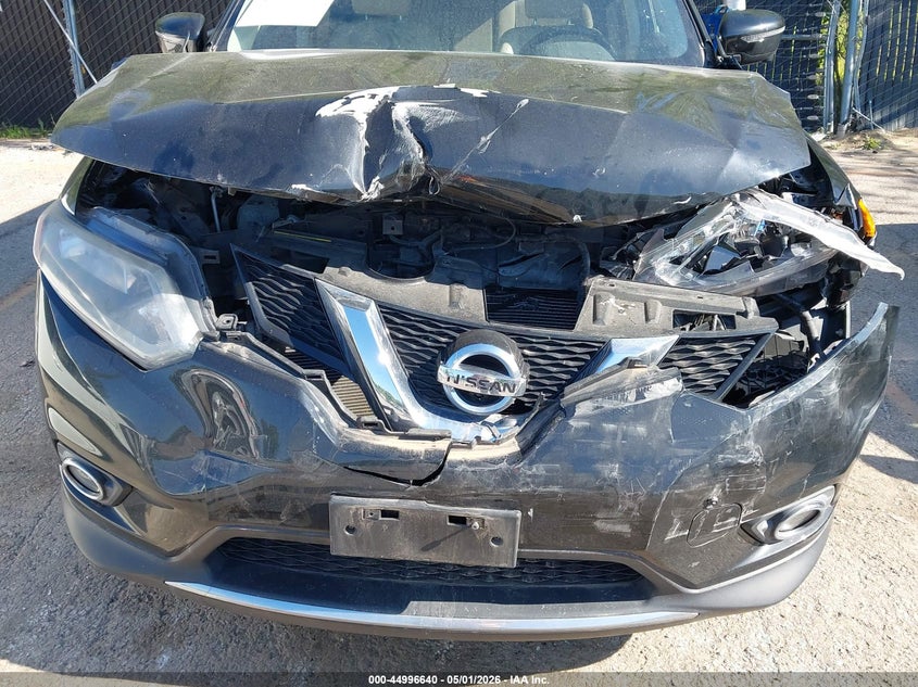 2016 Nissan Rogue VIN JN8AT2MV2GW131178 IAAI salvage auction — FRONT END, Salvage (Missouri), sold $1,400 on 2026-07-08 (photo 6)