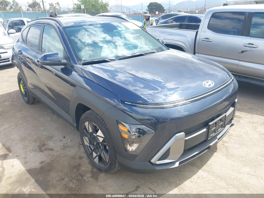 2025 Hyundai Kona VIN KM8HC3AB5SU270697 IAAI salvage auction — REAR END, Salvage (California), sold $8,750 on 2026-07-08 (photo 1)