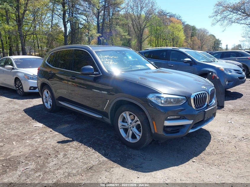 2021 BMW X3 VIN 5UXTY5C06M9D71567 IAAI salvage auction — REAR END, Salvage (California), sold $8,000 on 2026-07-21 (photo 1)