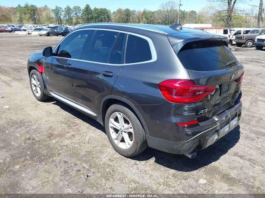 2021 BMW X3 VIN 5UXTY5C06M9D71567 IAAI salvage auction — REAR END, Salvage (California), sold $8,000 on 2026-07-21 (photo 3)