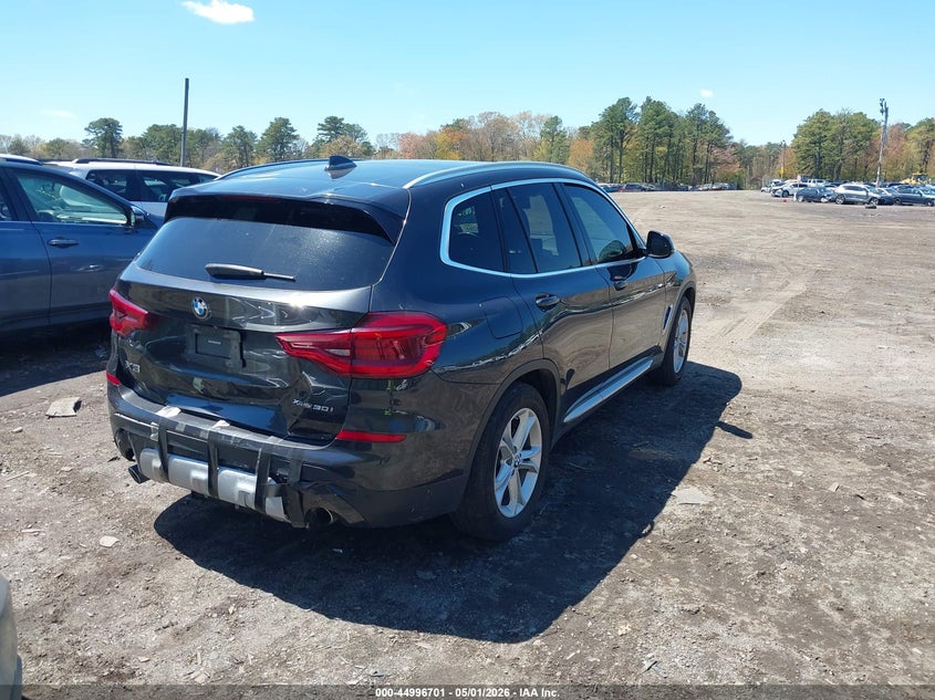 2021 BMW X3 VIN 5UXTY5C06M9D71567 IAAI salvage auction — REAR END, Salvage (California), sold $8,000 on 2026-07-21 (photo 4)